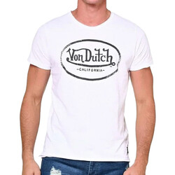 Vêtements Homme T-shirts manches courtes Von Dutch VD/TVL/RONY Blanc