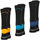 Sous-vêtements Homme Chaussettes Athena Lot de 3 paires de chaussettes mi-hautes homme Easy Color Noir
