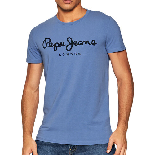 Vêtements Homme T-shirts & Polos Pepe jeans PM501594 Bleu