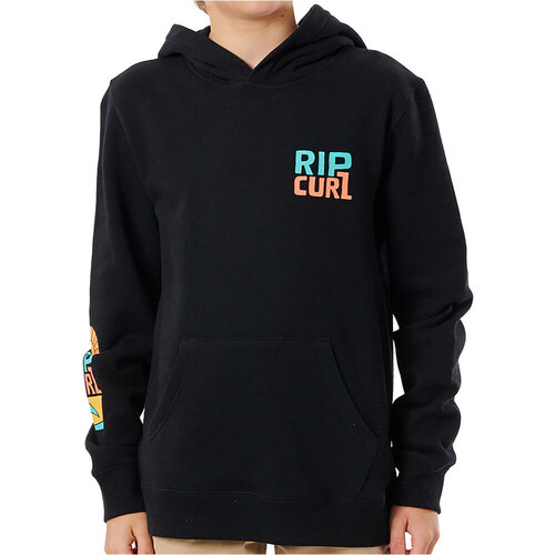 Vêtements Enfant Sweats Rip Curl OCEANZ HOOD - BOYS Noir