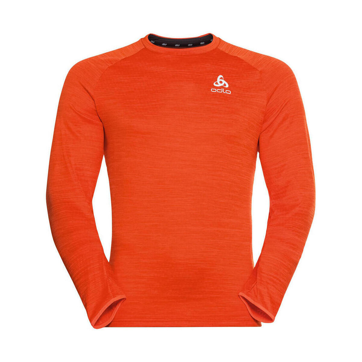 Vêtements Homme Chemises manches courtes Odlo Midlayer RUN EASY WARM Orange