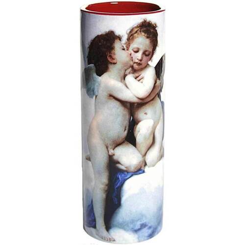 Maison & Déco Vases / caches pots d'intérieur Parastone Vase en céramique L'Amour et Psyché par Bouguereau Gris