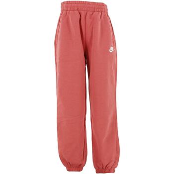 Vêtements Fille Pantalons de survêtement Nike delivering G nsw club flc loose pant lbr Rose