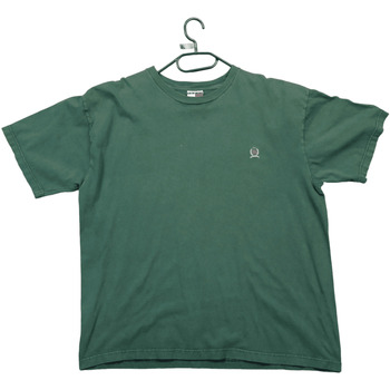 Vêtements Homme T-shirts Sixth manches courtes Tommy Hilfiger T-shirt Vert