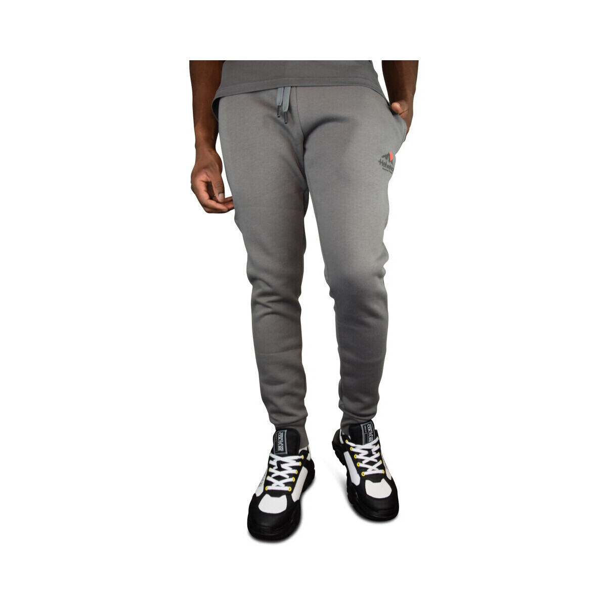 Vêtements Homme Pantalons de survêtement Helvetica Jogging  gris - URION DARK GREY Gris