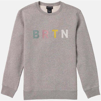 Vêtements Homme Polaires Burton Sudadera  BRTN Crewneck Sweatshirt Gray Heather Multi Gris