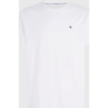 Vêtements Homme T-shirts manches courtes Calvin Klein Jeans  Blanc