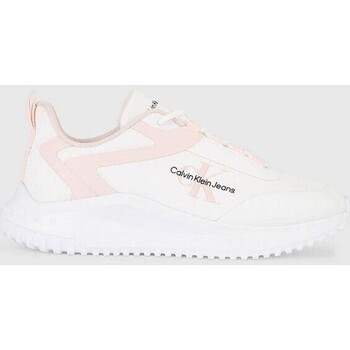 Chaussures Femme Baskets mode Calvin Klein Jeans YW0YW0144201U Blanc