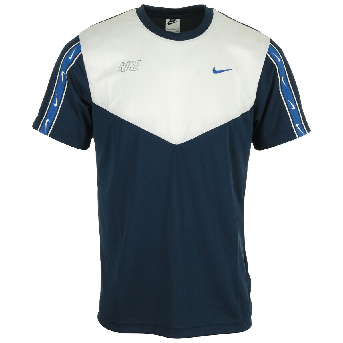 Vêtements Homme T-shirts manches courtes Nike Nsw Repeat Swoosh Pk Tee Bleu