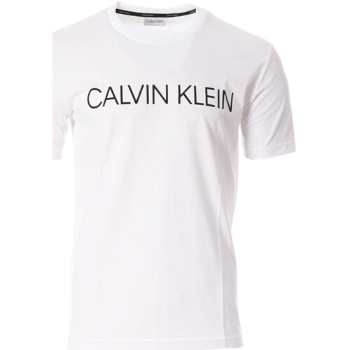 Vêtements Homme T-shirts Jackets courtes Calvin Klein Jeans ZMOZMO2197BEH Blanc
