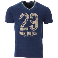 Vêtements Homme T-shirts manches courtes Von Dutch VD/TVC/ENGINE Bleu
