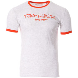 Vêtements Homme T-shirts Jacket manches courtes Teddy Smith 11009688D Blanc