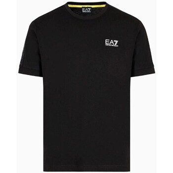 Vêtements Homme T-shirts manches courtes Emporio Armani EA7 3DPT35 PJ02Z Noir