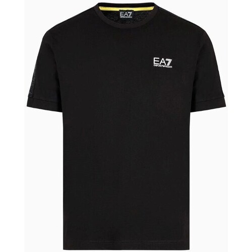 Vêtements Homme T-shirts manches courtes Emporio Armani EA7 3DPT35 PJ02Z Noir