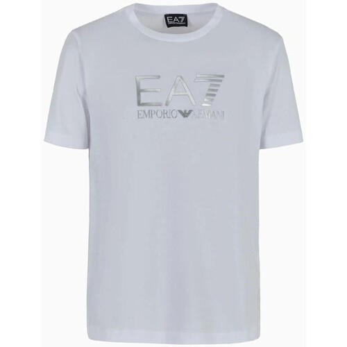 Vêtements Homme T-shirts manches courtes Emporio Armani EA7 3DPT71 PJM9Z Blanc
