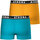 Sous-vêtements Garçon Boxers Athena Lot de 2 boxers garçon Citypack Easy Color Bleu