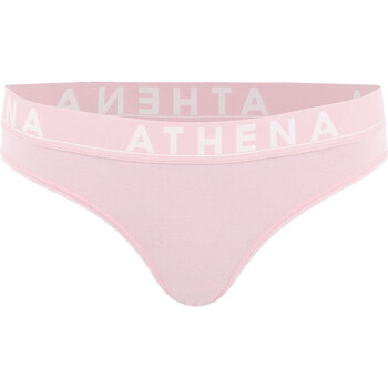 Sous-vêtements Femme Effacer les critères Athena Slip femme Easy Color Rose