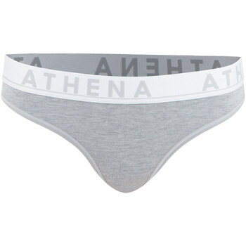 Sous-vêtements Femme Brassières de sport Athena Slip femme Easy Color Gris