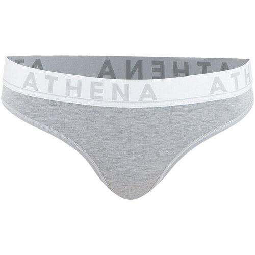Sous-vêtements Femme Brassières de sport Athena Slip femme Easy Color Gris