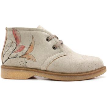 Chaussures Femme Boots Goby GBH104 beige