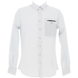 Vêtements Homme Chemises manches longues Benson&cherry Classic chemise ml Blanc