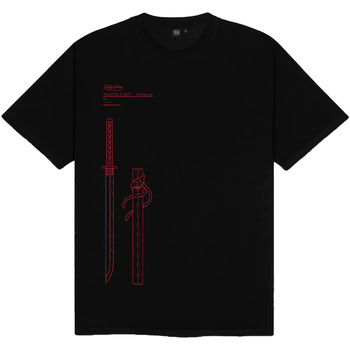 Vêtements Homme T-shirts & Polos Dolly Noire Miyamoto Musashi Outline Tee Noir