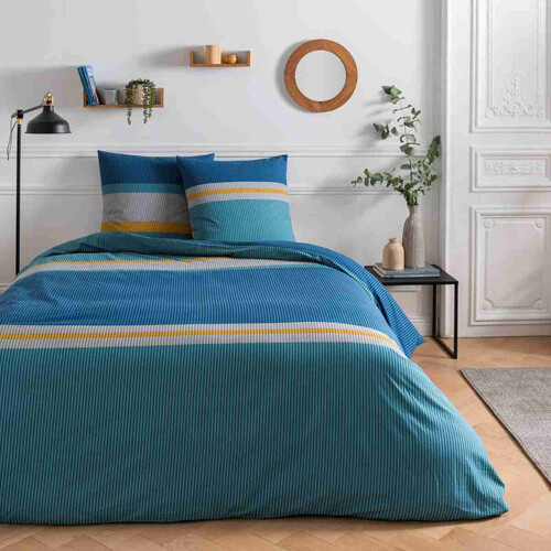 Sweats & Polaires Parures de lit Future Home Parure de lit 260x240cm Bleu