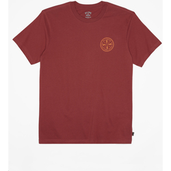 Vêtements Garçon T-shirts manches courtes Billabong Swivel Rouge