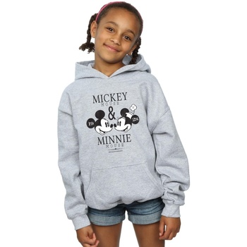 Vêtements Fille Sweats Disney Mickey And Minnie Mouse Mousecrush Mondays Gris