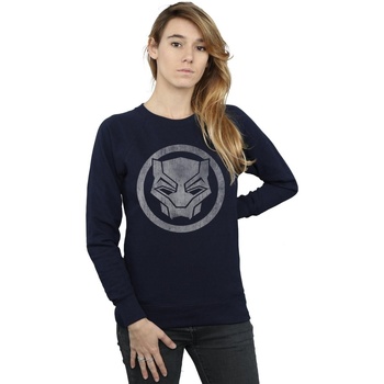 Vêtements Femme Sweats Marvel Black Panther Distressed Icon Bleu