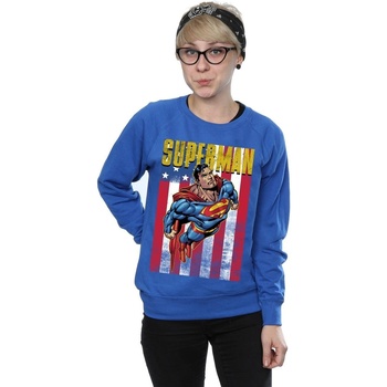 sweat-shirt dc comics  superman flight 