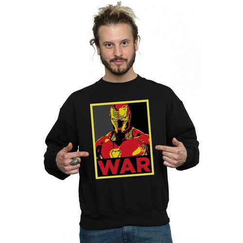 Vêtements Homme Sweats Marvel Avengers Infinity War Iron Man War Noir