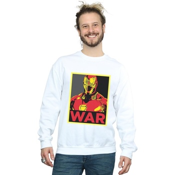 Vêtements Homme Sweats Marvel Avengers Infinity War Iron Man War Blanc