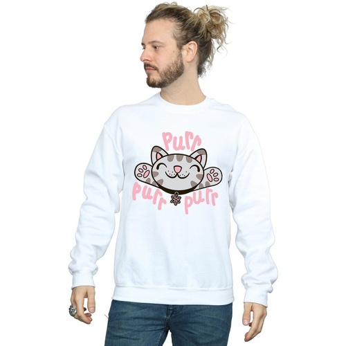 Vêtements Homme Sweats Big Bang Theory Soft Kitty Purr Blanc