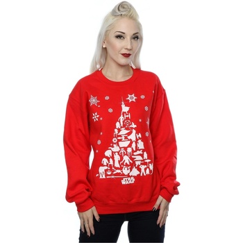Vêtements Femme Sweats Disney Christmas Tree Rouge