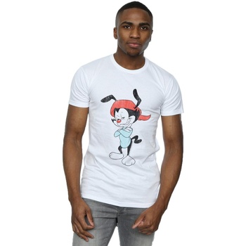 Vêtements Homme T-shirts manches longues Animaniacs Sélection à moins de 70 Blanc