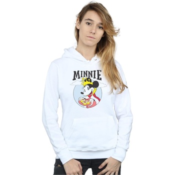 Vêtements Femme Sweats Disney Minnie Mouse Queen Blanc
