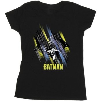 Vêtements Femme T-shirts manches longues Dc Comics Batman Flying Batman Noir
