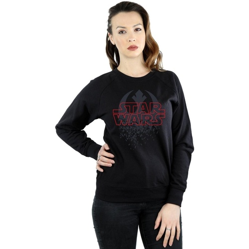 Vêtements Femme Sweats Disney The Last Jedi Shattered Emblem Noir