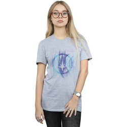 Vêtements Femme T-shirts manches longues Marvel Avengers Infinity War Guardian Lines Gris