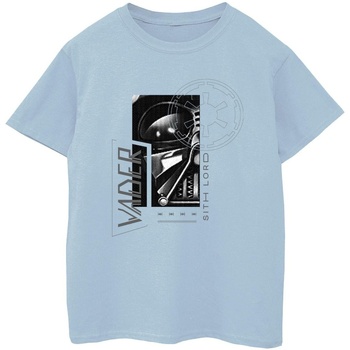 Vêtements Garçon T-shirts manches courtes Disney Obi-Wan Kenobi Sith SciFi Collage Bleu