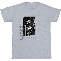 Vêtements Garçon T-shirts manches courtes Disney Obi-Wan Kenobi Sith SciFi Collage Gris