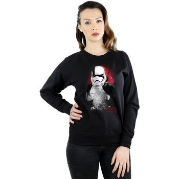 Vêtements Femme Sweats Disney The Last Jedi Stormtrooper Brushed Noir