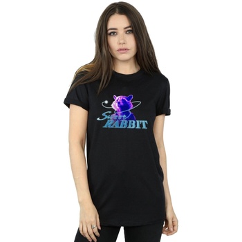 Vêtements Femme T-shirts manches longues Marvel Avengers Infinity War Sweet Rabbit Noir