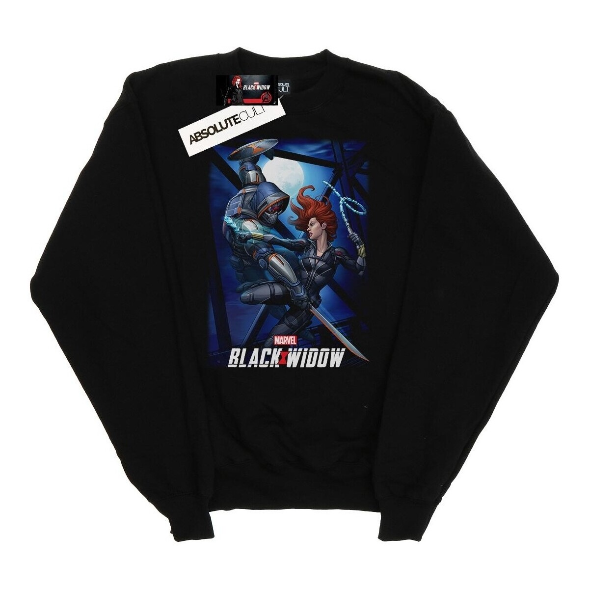 Vêtements Homme Sweats Marvel Black Widow Movie Bridge Battle Noir