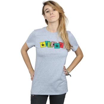 Vêtements Femme T-shirts manches longues The Big Bang Theory Bazinga Elements Gris