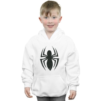 Vêtements Garçon Sweats Marvel Spider-Man Ultimate Spider Logo Blanc