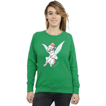 Vêtements Femme Sweats Disney Tinkerbell Christmas Fairy Vert