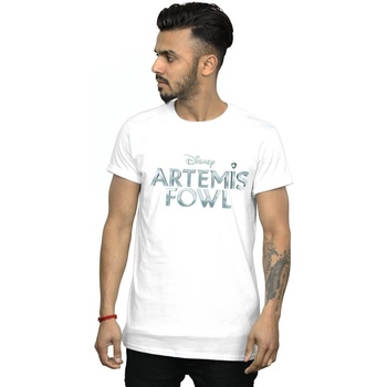 Vêtements Homme T-shirts manches longues Disney Artemis Fowl Movie Logo Blanc