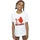 Vêtements Fille T-shirts manches longues Disney Big Hero 6 Baymax Fist Bump Cutout Blanc